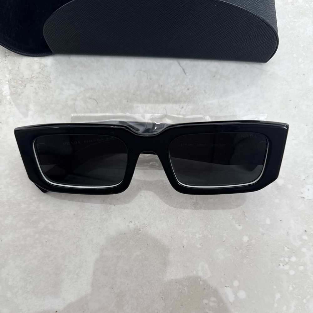 Men’s Designer Prada Symbole Sunglasses Black